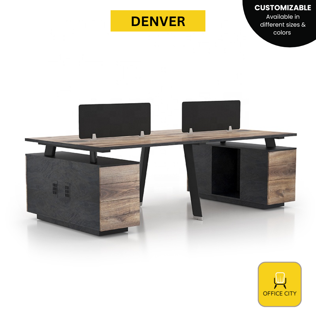 Denver - Screen Panel Divider Workstation | Customizable