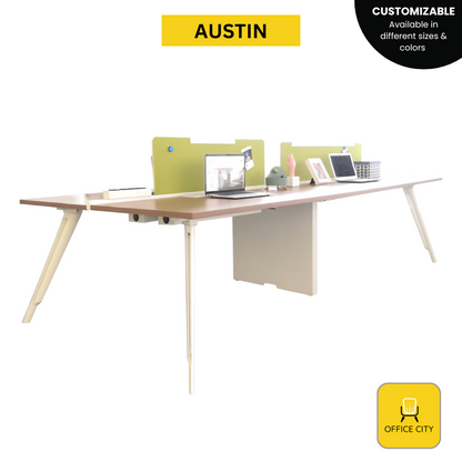 Austin - Screen Panel Divider Workstation | Customizable