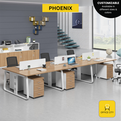 Phoenix - Screen Panel Divider Workstation | Customizable