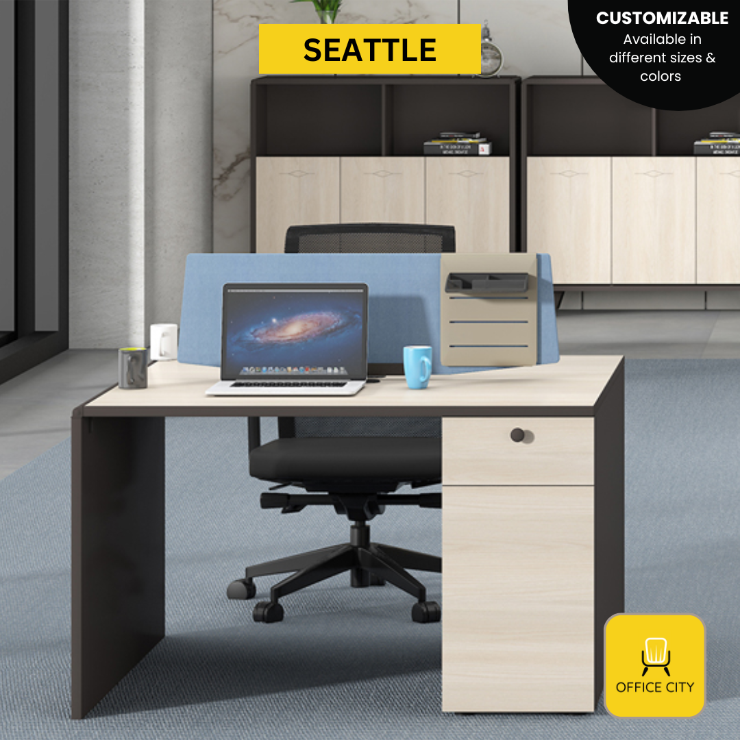 Seattle - Screen Panel Divider Workstation | Customizable